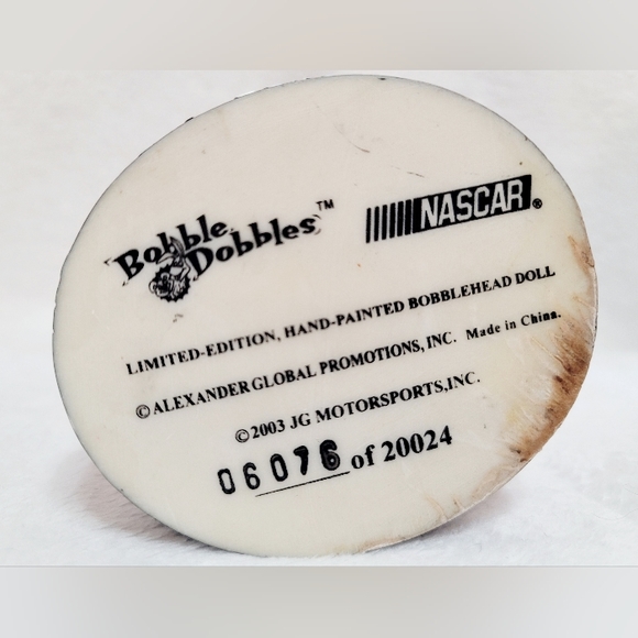 Bobble Dobbles Nascar Jeff Gordon DuPont 24 Limited Edition Bobblehead 9” - Picture 7 of 7